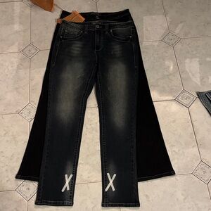 Men's Relaxed Fit Black Jeans